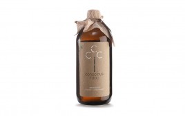 Conscious Food Peanut Oil Organic+Cold-Pressed  Glass Bottle  500 millilitre